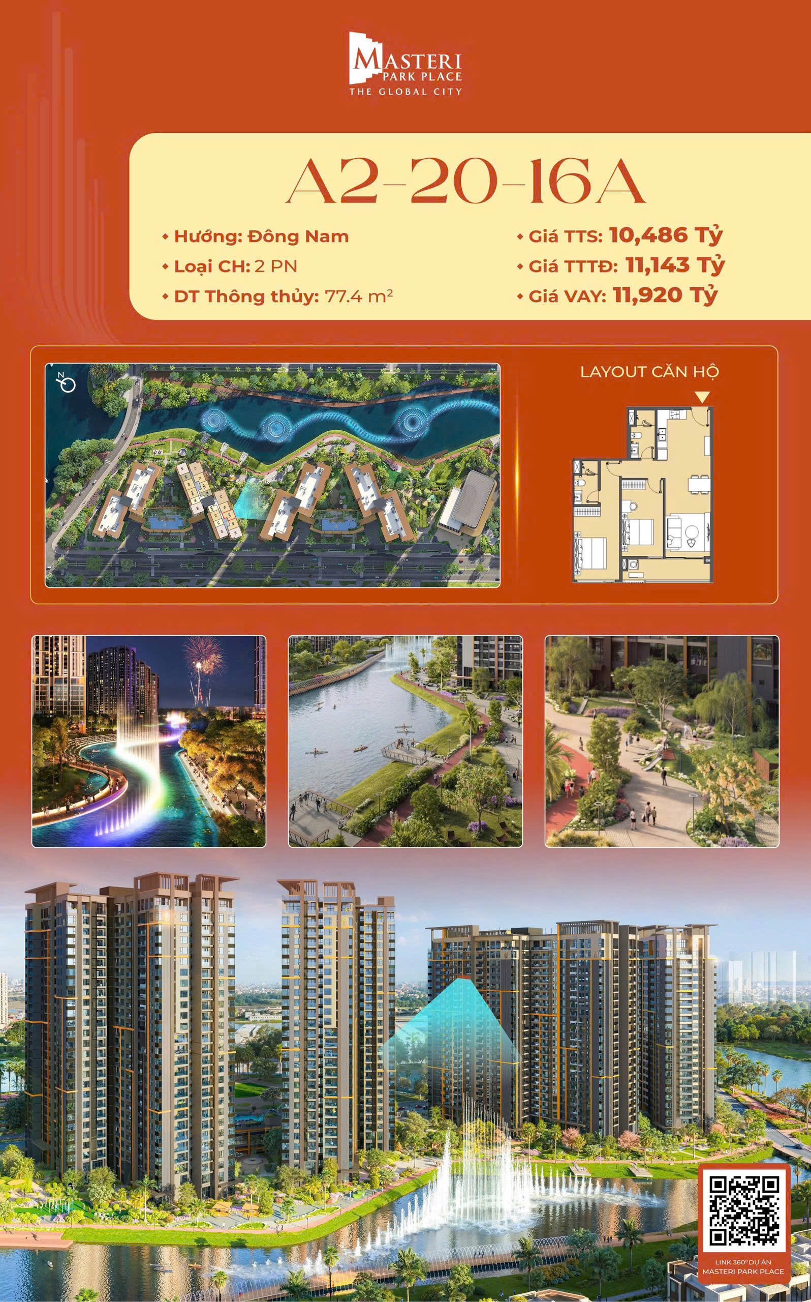 Thông tin tổng quan căn A2-20-16A
